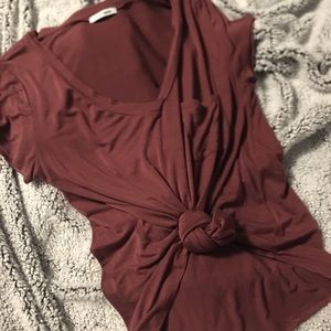 Deep V-Neck Shirt